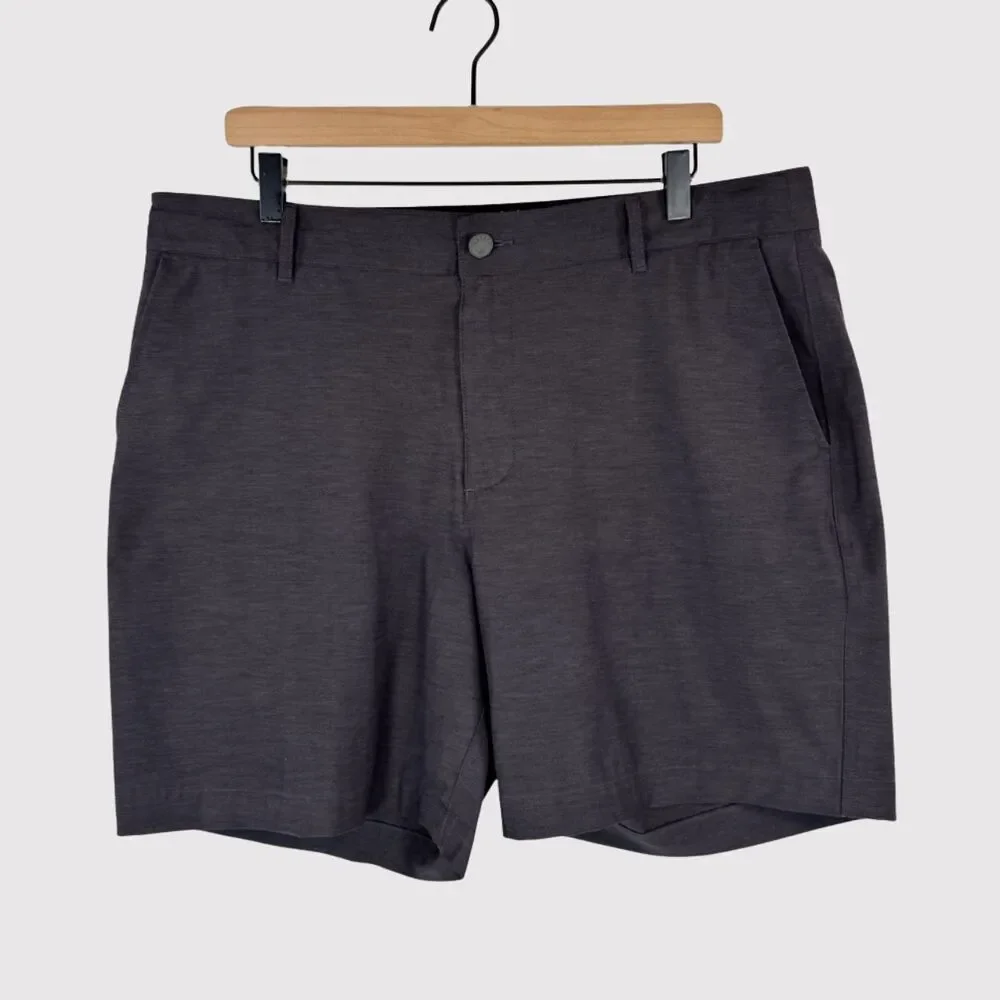 Faherty Men Shorts Black All Day Chino Performance Preppy Casual Stretch Size 35